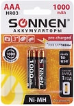 Батарейки аккумуляторные Sonnen AAA 2шт