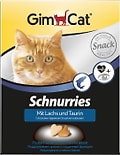 Лакомство для кошек GimCat Сердечки с лососем и таурином 420г