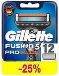 Кассеты для бритья Gillette Fusion Proglide 12шт