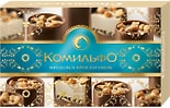 Конфеты Комильфо шоколадные Миндаль и крем-карамель 116г