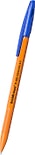 Ручка Erich Krause R-301 Orange Stick шариковая синяя 0.7мм