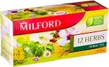 Чай травяной Milford 12 Herbs 20*2.25г