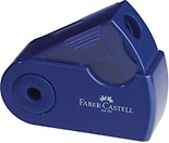 Точилка для карандашей Faber-Castell Sleeve Mini 1 отверстие с контейнером в ассортименте 