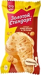 Мороженое Золотой Стандарт Крем-брюле и печенье 12% 86г