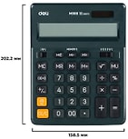 Калькулятор Deli настольный EM888F 202*158мм