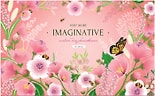 Альбом для рисования ArtSpace Цветы Magic flowers А4 32л