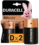 Батарейки Duracell D LR20 1.5V 2шт