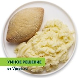 Котлета Английская рыбная с картофельным пюре Умное решение от Vprok.ru 250г