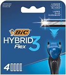 Кассеты для бритья Bic Flex 3 Hybrid 4шт Кассеты для бритья Bic Flex 3 Hybrid 4шт