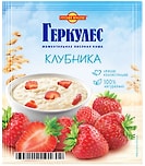 Каша Геркулес овсяная с клубникой 35г