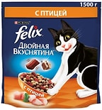 Сухой корм для кошек Felix с птицей 1.5кг