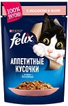 Корм для кошек Felix Аппетитные кусочки с лососем в желе 85 г