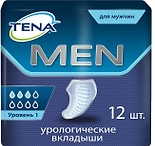Прокладки Tena Men Уровень 1 урологические для мужчин 12шт 