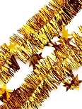 Мишура новогодняя Magic Time золотая 5*200см