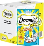 Лакомство Dreamies Mix с лососем и сыром для взрослых кошек 60г