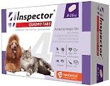 Таблетки Neoterica Inspector Quadro для кошек и собак 8-16кг