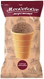 Мороженое Московское сливочное Шоколадное в вафельном стаканчике 70г
