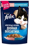 Влажный корм для кошек Felix с лососем и форелью 85г