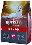 Сухой корм для собак Mr.Buffalo Hair&Skin с лососем 2кг