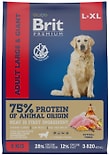 Сухой корм для собак Brit Premium Dog Adult Large and Giant с курицей 3кг