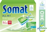 Таблетки для посудомоечных машин Somat All in 1 ProNature 50шт