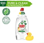 Средство для мытья посуды Fairy Pure&Clean 900мл
