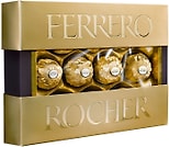 Конфеты Ferrero Rocher хрустящие из молочного шоколада 125г