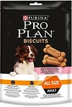 Лакомство для собак Pro Plan Biscuits All Size Adult с лососем и рисом 400г
