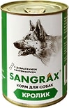 Влажный корм для собак SanGrax кролик 400г