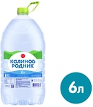 Вода питьевая Калинов Родник негазированная 6л