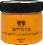 Сорбет Amore Молочное Облепиха с алтайским медом 300мл