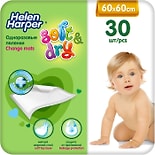 Пеленки впитывающие Helen Harper Soft& Dry детские 60*60см 30шт