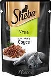 Влажный корм для кошек Sheba Ломтики в соусе с уткой 85г