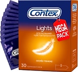 Презервативы Contex Light Особо тонкие для большей чувствительности 30шт