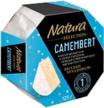 Сыр Natura Selection Камамбер с белой плесенью 50% 125г