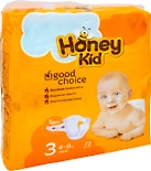 Подгузники Honey Kid Midi №3 4-9 кг 72шт