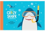 Альбом для рисования ArtSpace Рисунки Crazy shark А4 8л