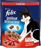 Сухой корм для кошек Felix Двойная Вкуснятина с мясом 600г