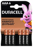 Батарейки Duracell AAА 6шт