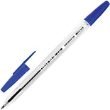 Ручка шариковая Staff C-51 синяя пишущий узел 1мм линия 0.5мм