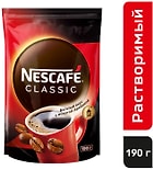 Кофе растворимый Nescafe Classic с добавлением молотого 190г
