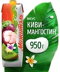 Коктейль сывороточный Мажитэль С витаминами Киви-Мангостин 950г