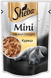 Влажный корм для кошек Sheba Mini Свежая порция с курицей 50г