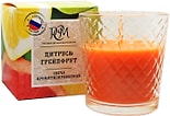 Свеча ароматизированная РСМ Цитрус - Грейпфрут в стакане