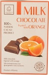 Шоколад Кортес молочный фигурный с апельсином 75г