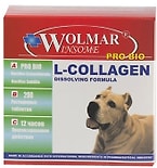 Витамины для собак Wolmar Winsome 191 Pro Bio L-Collagen Синергический мультикомплекс для восстановления сухожилий и связок 200 таблеток