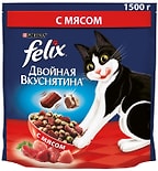 Сухой корм для кошек Felix с мясом 1.5кг