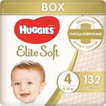 Подгузники Huggies Elite Soft 4 Box 8-14кг 132шт