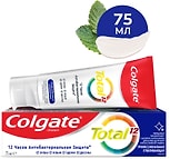 Зубная паста Colgate Total 12 Профессиональная Отбеливающая с цинком и аргинином 75мл