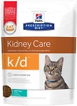 Сухой корм для кошек Hills Prescription Diet k/d при заболеваниях почек с тунцом 400г